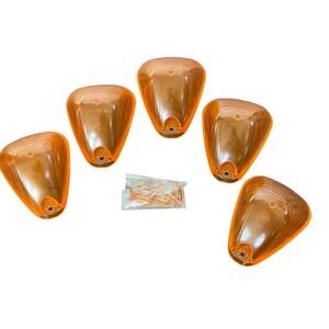 1999-2007 F250 F350 Cab Light Covers Amber Lens Lot of 5 DOT PC 96 TL 2